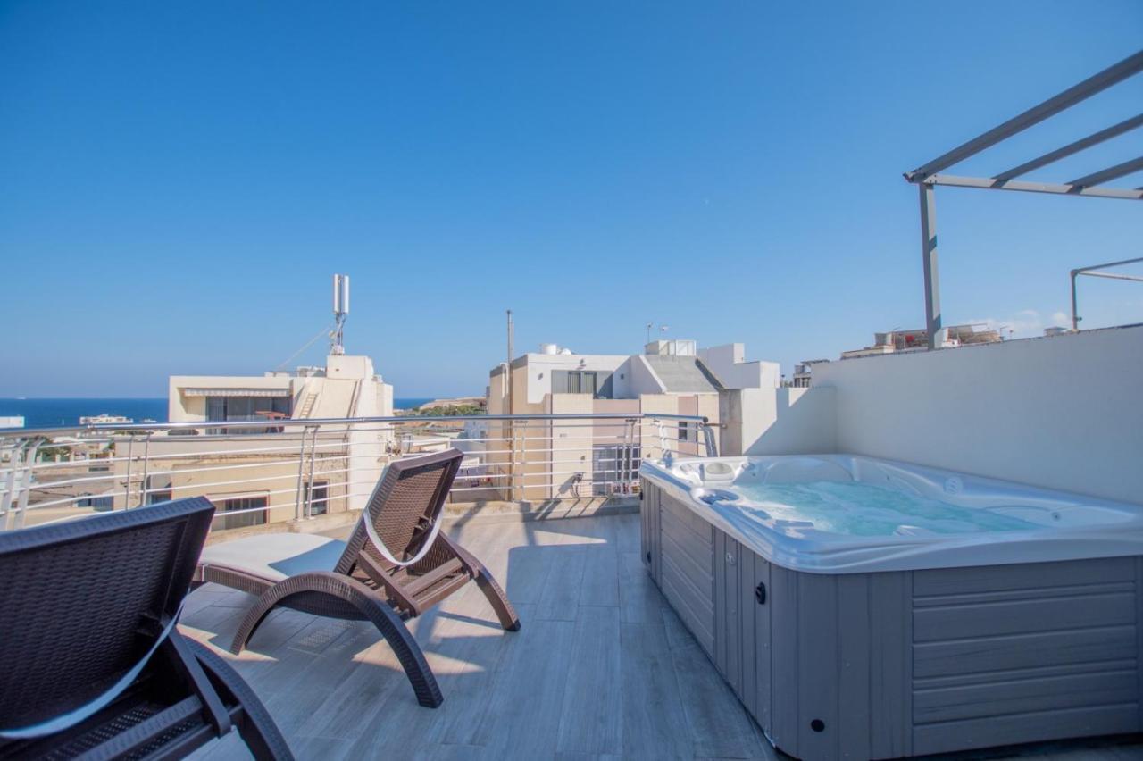 Kernice Penthouse With Sea And Country Views Of Xghajra Buitenkant foto