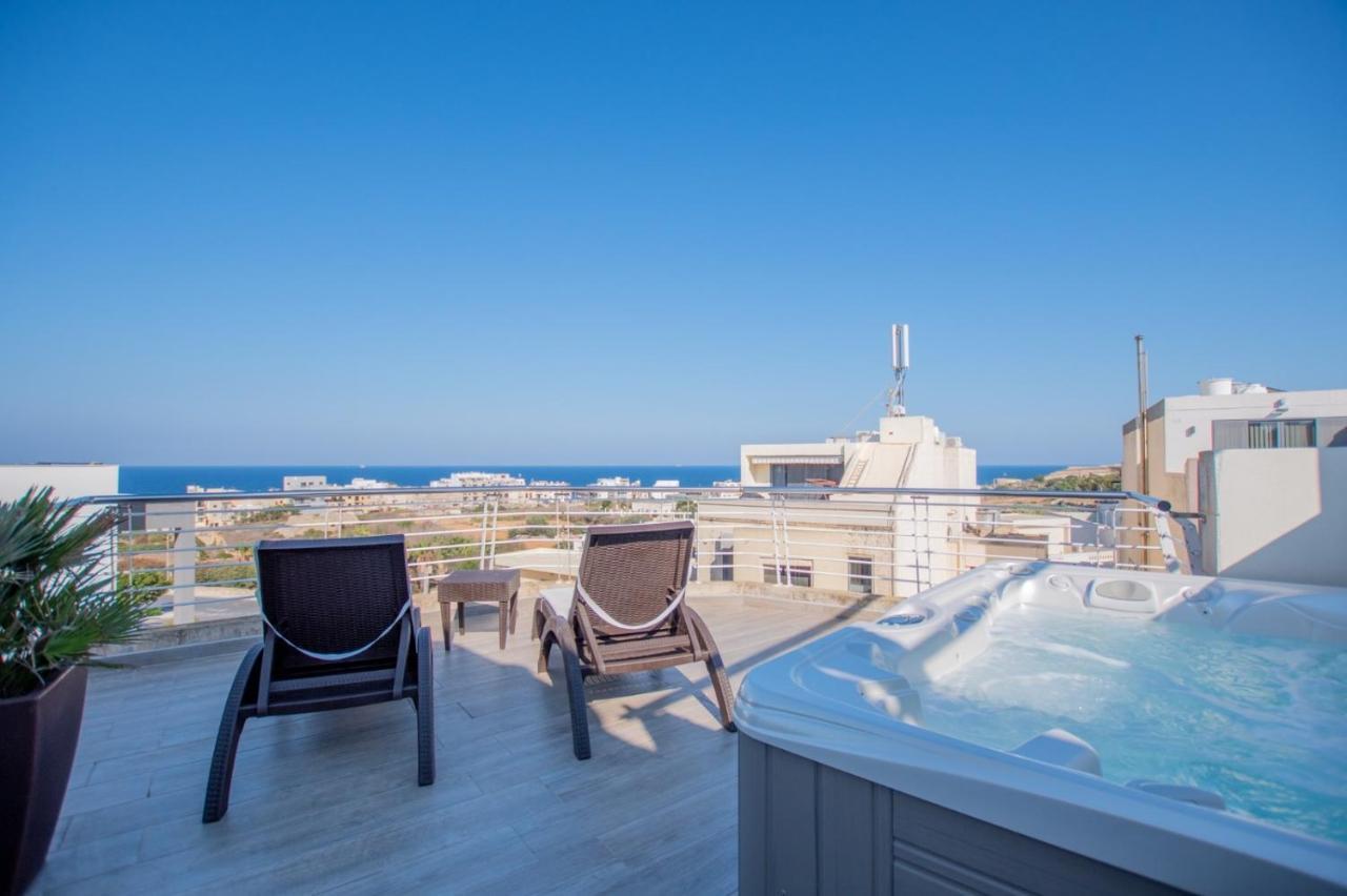 Kernice Penthouse With Sea And Country Views Of Xghajra Buitenkant foto
